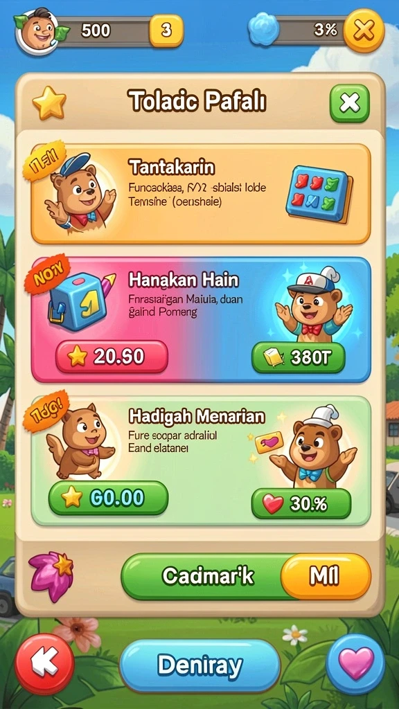 Screenshot mahjong500 nomor 1